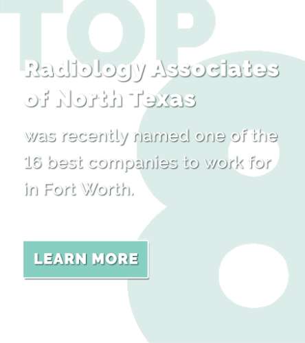 Hiệp hội X quang của Bắc Texas gần đây đã được vinh danh là một trong 16 công ty tốt nhất để làm việc tại Fort Worth.
