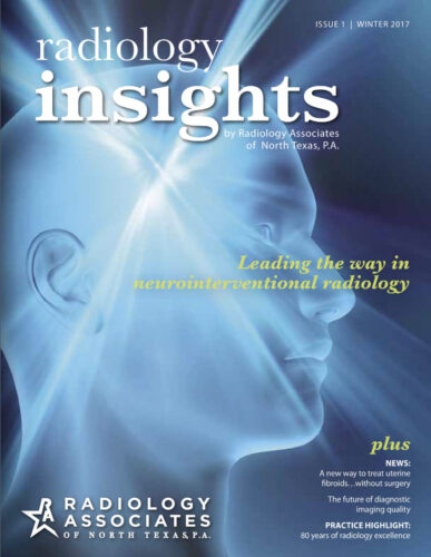 Radiology Insights Magazine Cover Issue 1